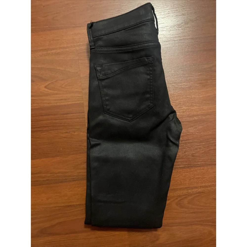 Express Jeans Ankle Legging Mid Rise Black Jeans Womens Size‎ 00